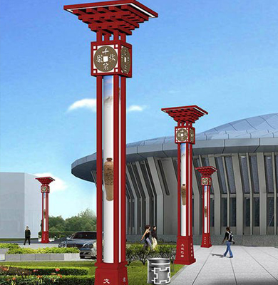 永安坝街道景观灯