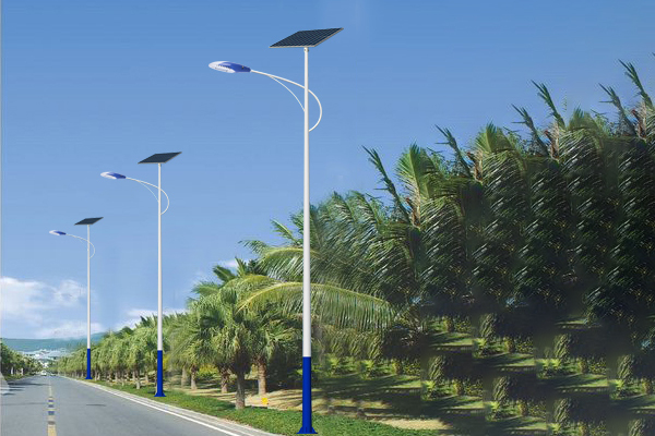 永安坝街道太阳能路灯